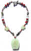 Jade, Coral, Pearls, Swarovski Crystal, Chech Glass & Bali Silver Beads