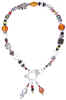 Venetian, Chech & Lampwork Glass Beads, Swarovski Crystal, Copper, & Bali Silver Beads